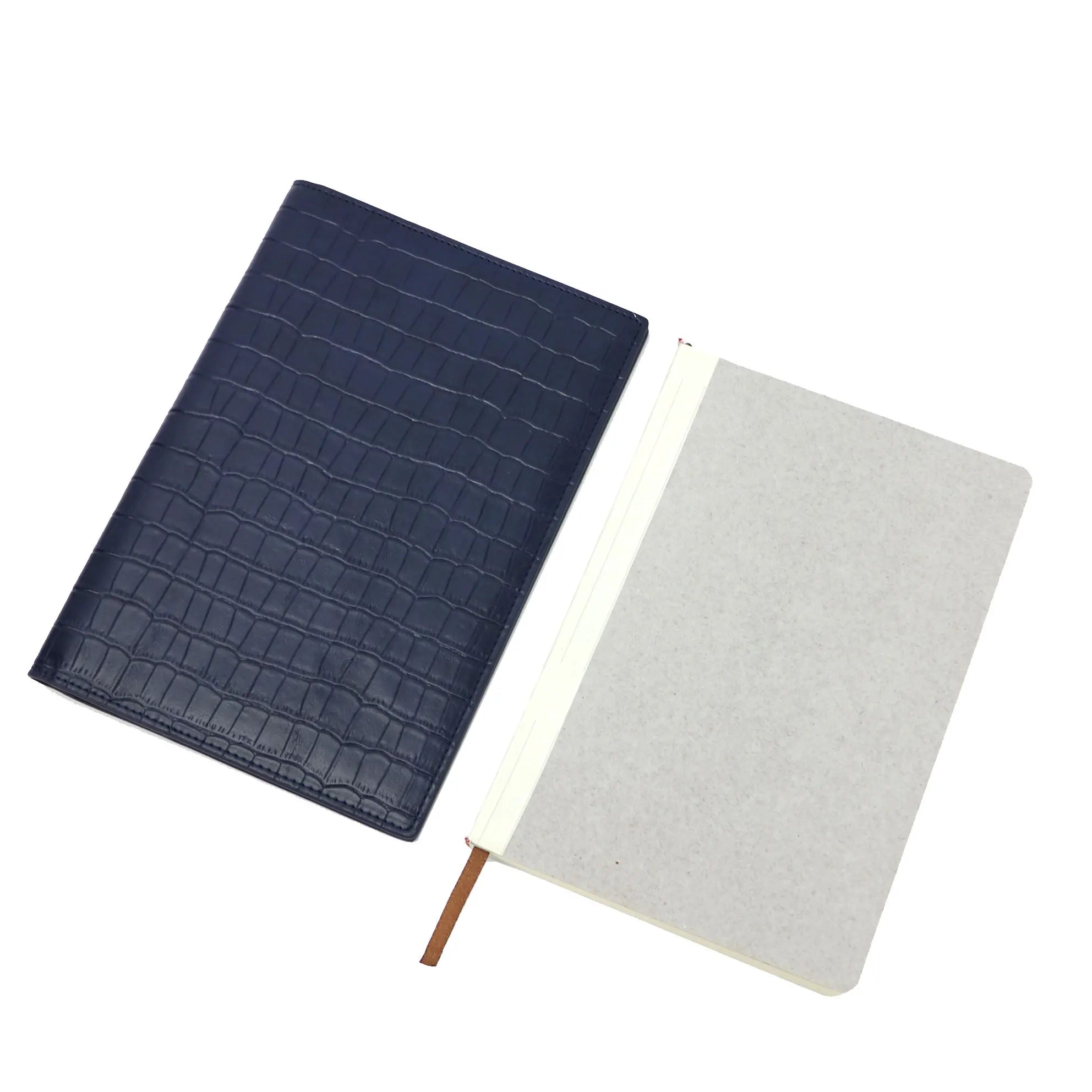 Custom Letters Crocodile Saffiano PU Leather A5 Notebook Journal Cover A5 Paper 100 Sheets Diary Agenda Office Supplies Gift